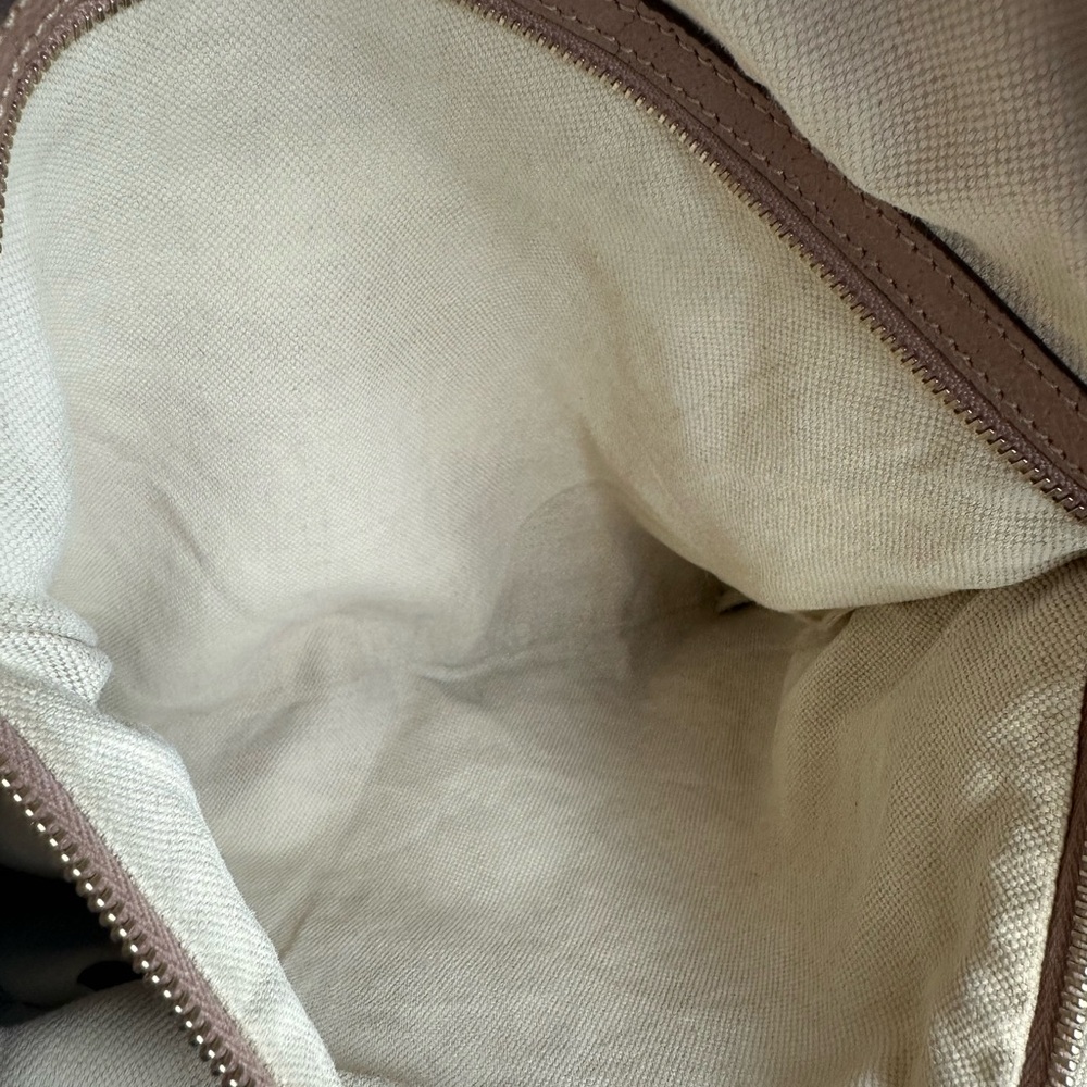 GUCCI LOGO CANVAS JUMBO HOBO 2 WAY BAG ORIGINAL STRAP - Picture 10 of 14